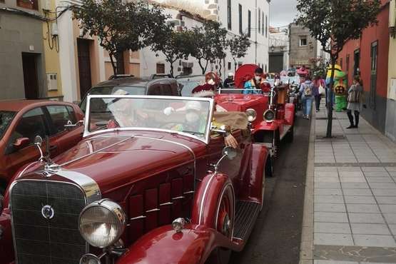 La magia de los Reyes de Oriente se pasea por la costa y el casco urbano de Telde/TA